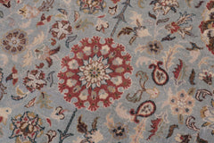 handmade Traditional  Lt. Blue  Hand Knotted  100% WOOL area rug 12' x 18'