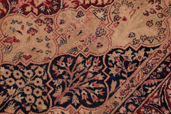 handmade Traditional Compartment Red Red Hand Knotted RECTANGLE 100% WOOL area rug 6x9