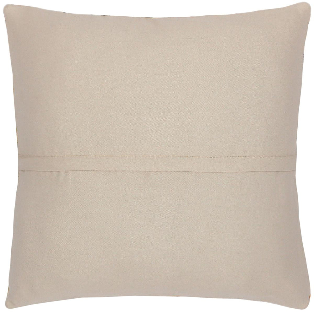 handmade Traditional Pillow Rust Green Hand-Woven SQUARE 100% WOOL kilim throw pillow