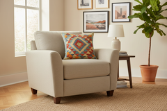 Southwestern Turkish Elease Hand Woven Kilim Throw Pillow