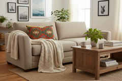 Turkish Tribal Anthony Hand Woven Kilim Pillow
