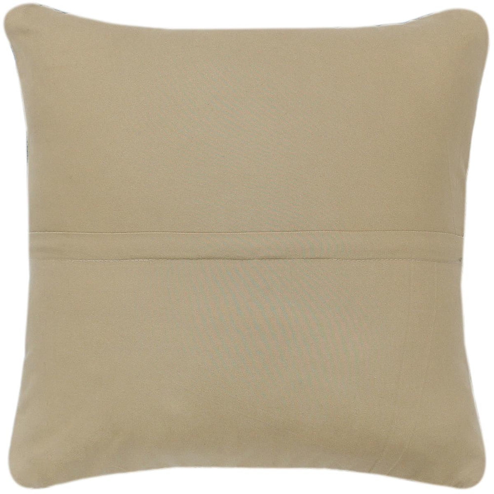 handmade Modern Red Beige Hand-Woven SQUARE 100% WOOL Pillow
