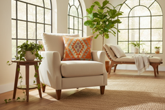 Rustic Clayton Turkish Hand-Woven Kilim Pillow