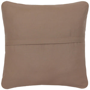 handmade Traditional Pillow Beige Red Hand-Woven SQUARE 100% WOOL Hand woven turkish pillow2 x 2