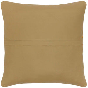 handmade Traditional Pillow Rust Blue Hand-Woven SQUARE 100% WOOL Hand woven turkish pillow2 x 2