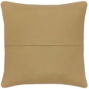 handmade Traditional Pillow Rust Blue Hand-Woven SQUARE 100% WOOL Hand woven turkish pillow2 x 2