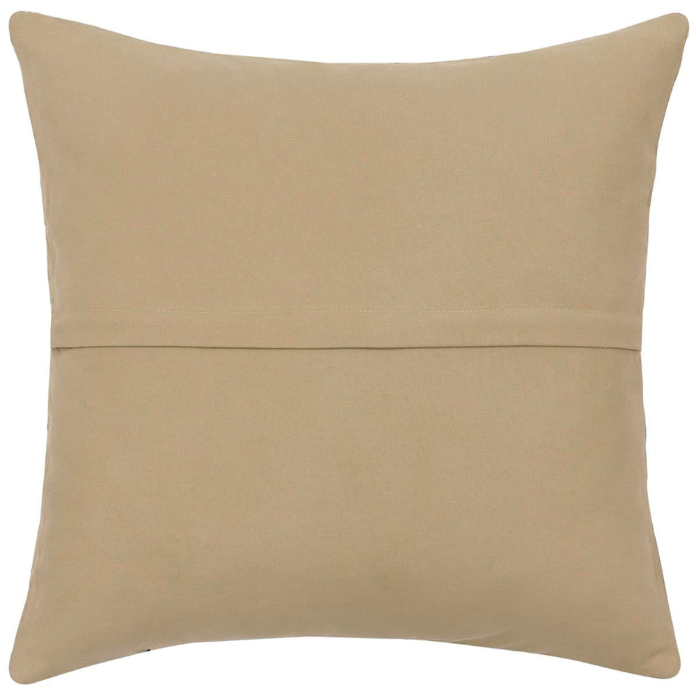 handmade Traditional Pillow Rust Blue Hand-Woven SQUARE 100% WOOL Hand woven turkish pillow2 x 2