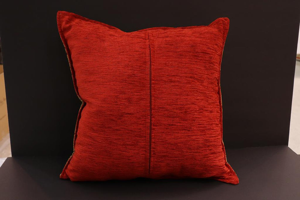 handmade Geometric Pillow Rust Gold Handmade RECTANGLE throw pillow 2X2